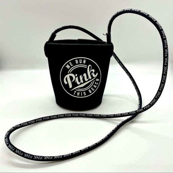 PINK Victoria's Secret Accessories - Pink Victoria's Secret Lanyard Style Can Koozie